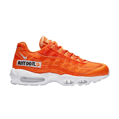 Pre-owned Nike Air Max 95 'just Do It' In Orange