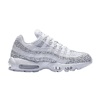 Pre-owned Nike Air Max 95 'just Do It' In White