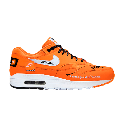 Pre-owned Nike Air Max 1 'just Do It' In Orange
