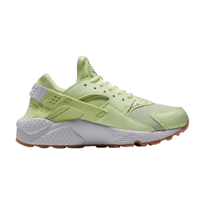 Pre-owned Nike Wmns Air Huarache Run 'barely Volt' In White