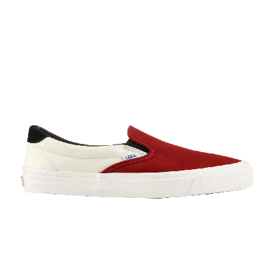 Pre-owned Vans Slip-on Lx 'red Dahlia'