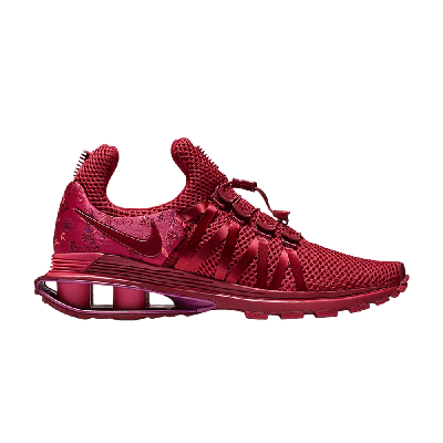 Pre-owned Nike Wmns Shox Gravity 'wild Cherry' In Red