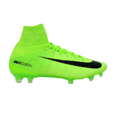 Pre-owned Nike Mercurial Superfly 5 Fg Scoccer Cleat 'electric Green'