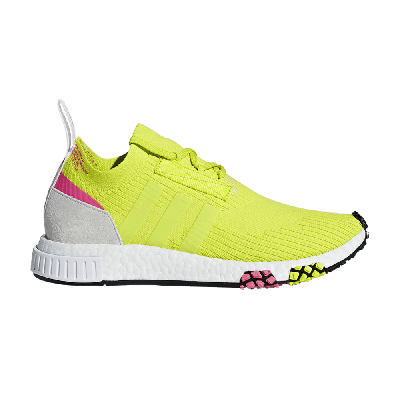 Pre-owned Adidas Originals Wmns Nmd Racer Primeknit 'semi-solar Yellow'