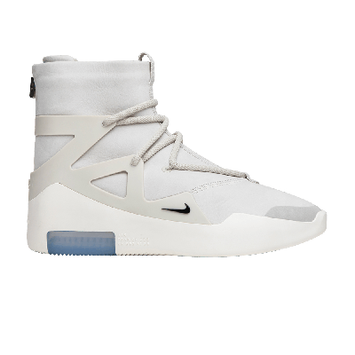 Pre-owned Nike Air Fear Of God 1 'light Bone' In White