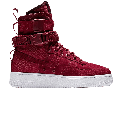 Pre-owned Nike Wmns Sf Air Force 1 High 'red Crush'