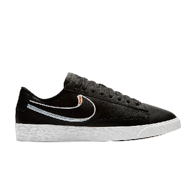 Pre-owned Nike Wmns Blazer Low Lx 'black Royal Tint'