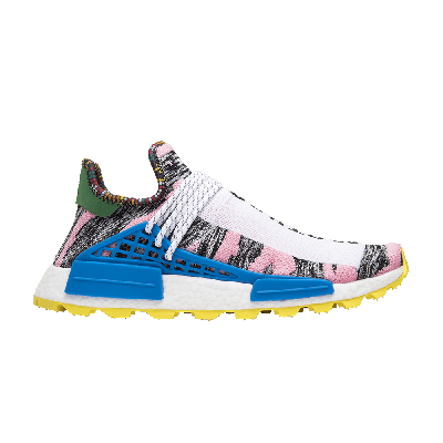 Pre-owned Adidas Originals Pharrell X Nmd Human Race Trail 'solar Pack' In Blue