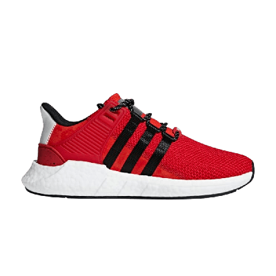 Pre-owned Adidas Originals Eqt Support 93/17 'scarlet' In Red