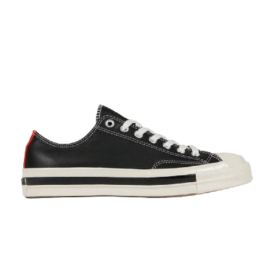 Pre-owned Converse Kasina X Chuck 70 Ox 'black Fiery Red'