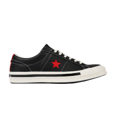 Pre-owned Converse Kasina X One Star Ox 'black Fiery Red'