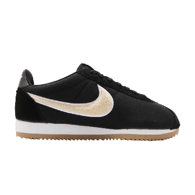Pre-owned Nike Wmns Classic Cortez Prm 'black Light Cream'
