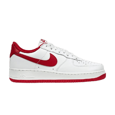 Pre-owned Nike Air Force 1 Low Retro 'university Red' In White