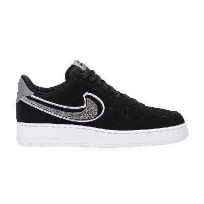 Pre-owned Nike Air Force 1 '07 Lv8 'chenille Swoosh' In Black