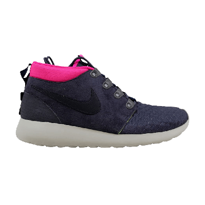 Pre-owned Nike Roshe Run Sneakerboot 'gridiron' In Grey