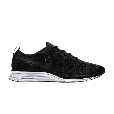 Pre-owned Nike Flyknit Trainer 'black White'