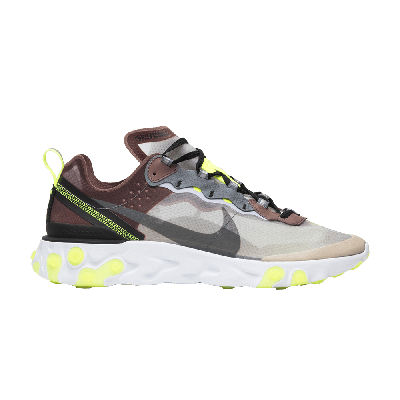 Pre-owned Nike React Element 87 'desert Sand' In Brown