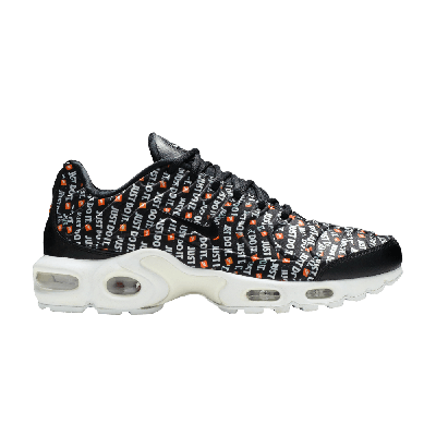 Pre-owned Nike Wmns Air Max Plus 'just Do It' In Black
