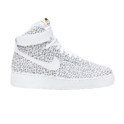 Pre-owned Nike Wmns Air Force 1 High Lx 'just Do It' In White