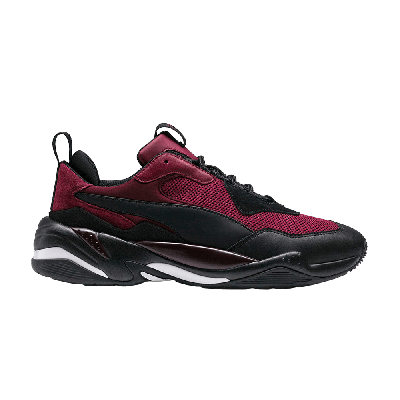 Pre-owned Puma Thunder Spectra 'burgundy' In Red
