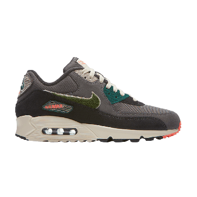 Pre-owned Nike Air Max 90 Premium Se 'rain Forest' In Grey