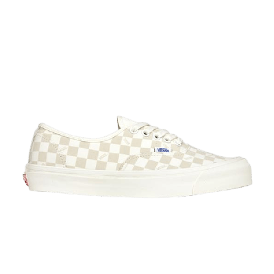 Pre-owned Vans Authentic Lx 'tonal Checkerboard' In Cream