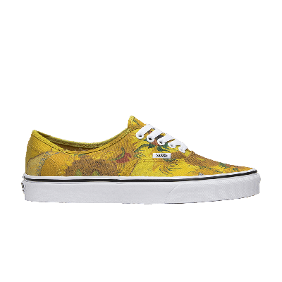 Pre-owned Vans Vincent Van Gogh X Authentic 'sunflowers' In Yellow