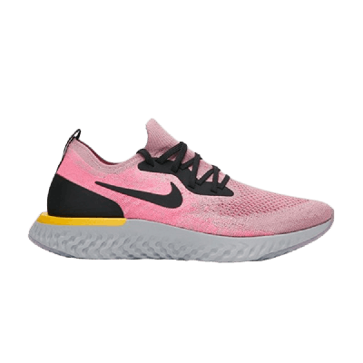 Pre-owned Nike Epic React Flyknit 'plum Dust' In Pink
