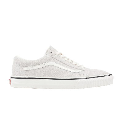 Pre-owned Vans Old Skool 'fuzzy Suede' In White