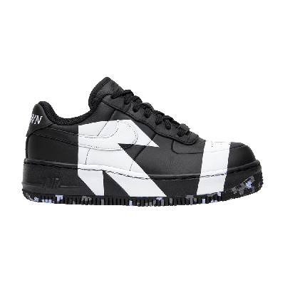 Pre-owned Nike Wmns Air Force 1 Low Upstep 'uptown' In Black