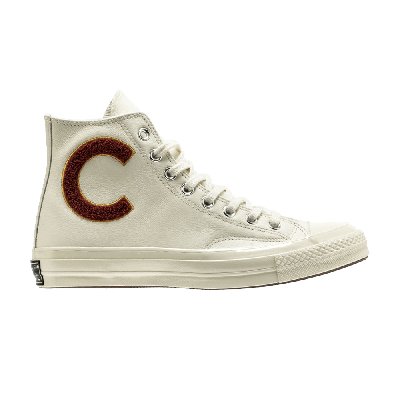 Pre-owned Converse Chuck 70 Hi 'wordmark Wool' In White