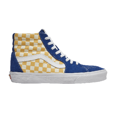 Pre-owned Vans Sk8-hi 'bmx Checkerboard' In Yellow