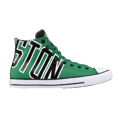 Pre-owned Converse Chuck Taylor All Star Hi 'celtics' In Black