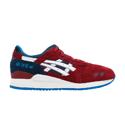 Pre-owned Asics Gel Lyte 3 In Red