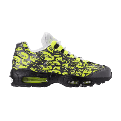 Pre-owned Nike Air Max 95 Premium 'volt' In Yellow