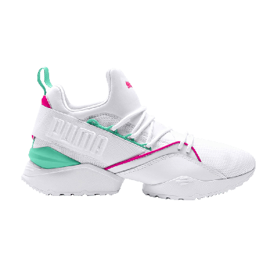 Pre-owned Puma Wmns Muse Maia Street 'knockout Pink'