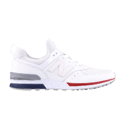 Pre-owned New Balance 574 Sport In White