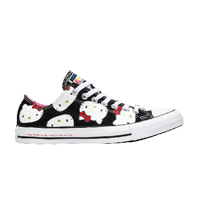 Pre-owned Converse Hello Kitty X Chuck Taylor All Star Canvas Ox 'black'