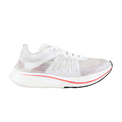 Pre-owned Nike Wmns Zoom Fly Sp 'breaking 2 Anniversary' In White