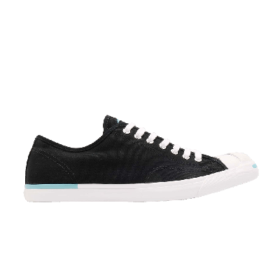 Pre-owned Converse Jack Purcell Lp Ox 'black' In Grey