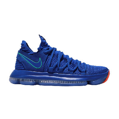 Pre-owned Nike Kd 10 Ep 'city Edition' In Blue