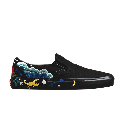 Pre-owned Vans Classic Slip-on 'desert Embellish' In Black