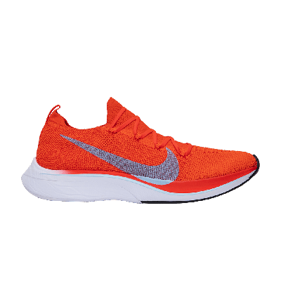 Pre-owned Nike Zoom Vaporfly 4% Flyknit 'bright Crimson' In Orange