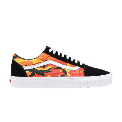 Pre-owned Vans Old Skool 'pop Camo' In Orange