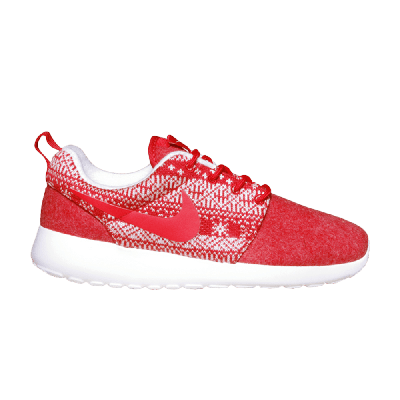 Pre-owned Nike Wmns Roshe One 'christmas Sweater' In Red