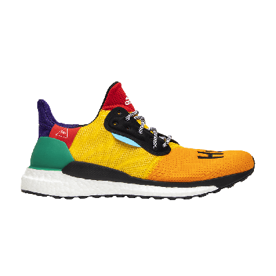 Pre-owned Adidas Originals Pharrell X Solar Hu Glide 'bold Gold' In Yellow
