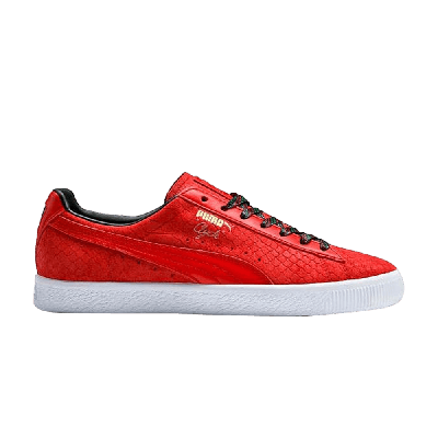 Pre-owned Puma Clyde Gcc 'risk Red'