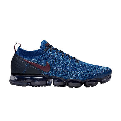 Pre-owned Nike Air Vapormax Flyknit 2 'gym Blue'