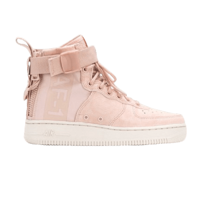 Pre-owned Nike Wmns Sf Air Force 1 Mid 'particle Beige' In Pink