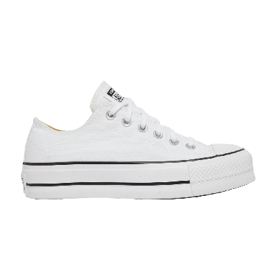 Pre-owned Converse Wmns Chuck Taylor All Star Lift Ox 'white Black'